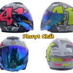 Tem 41 Kính revo Xanh